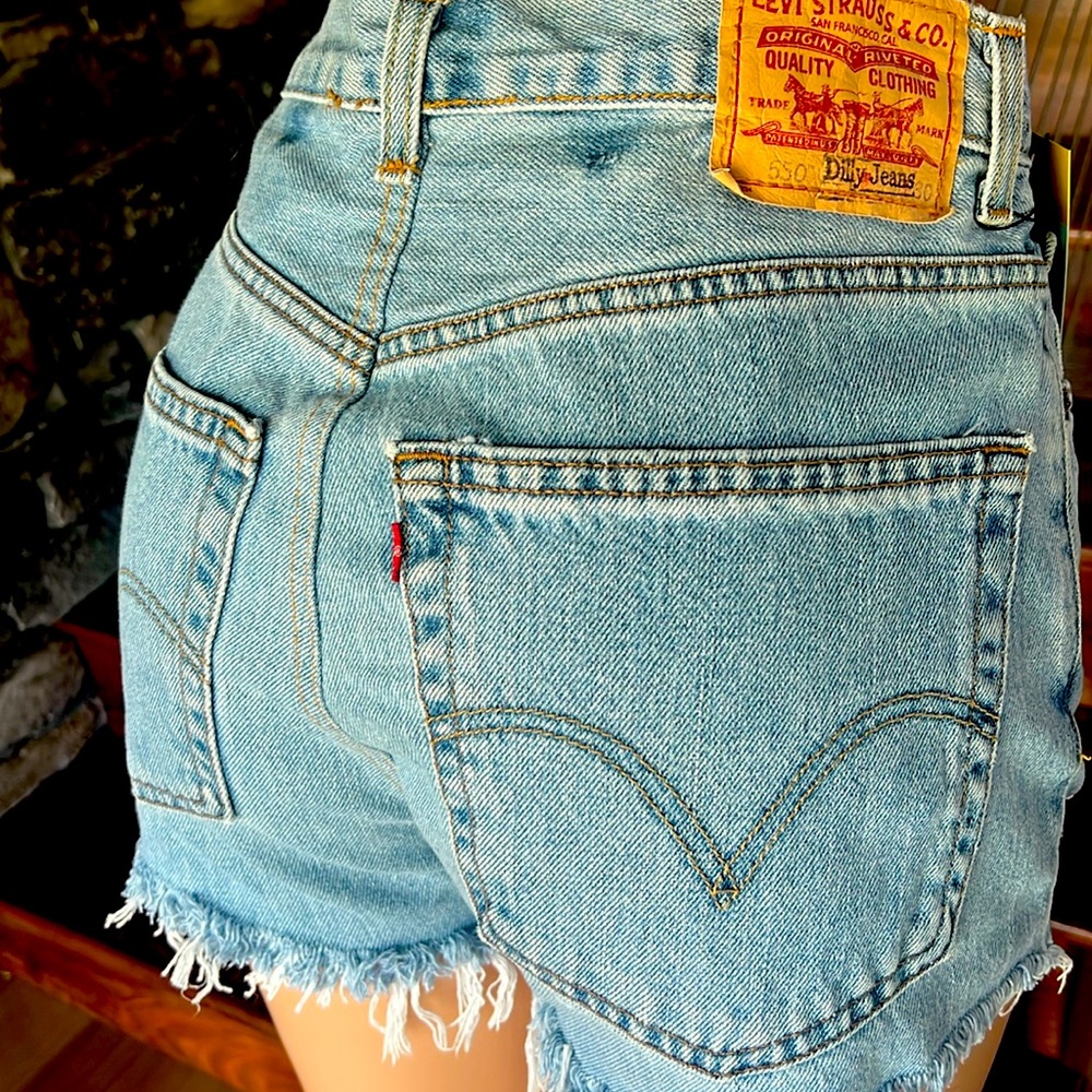 Levi’s Vintage redone High Rise Jean shorts